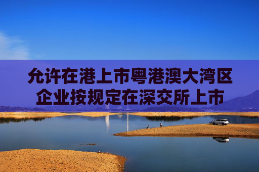 允许在港上市粤港澳大湾区企业按规定在深交所上市