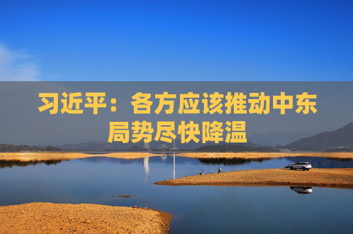 习近平：各方应该推动中东局势尽快降温