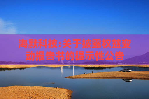 海默科技:关于披露权益变动报告书的提示性公告  第1张