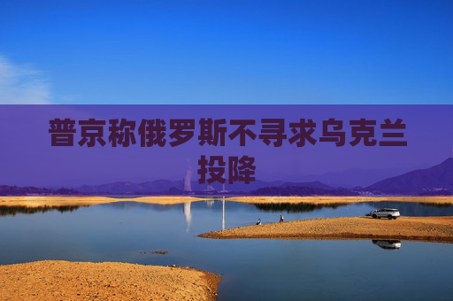 普京称俄罗斯不寻求乌克兰投降