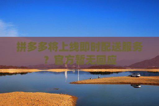 拼多多将上线即时配送服务？官方暂无回应