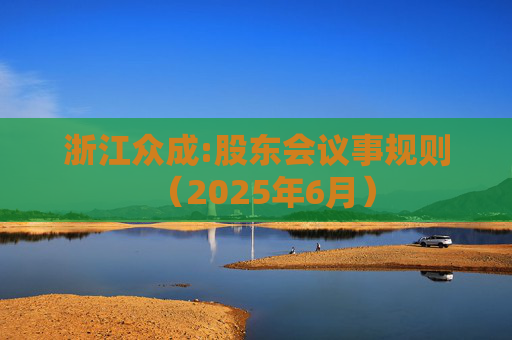 浙江众成:股东会议事规则（2025年6月）
