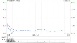 花旗：降德昌电机控股目标价至32港元 第三财季业绩略逊预期