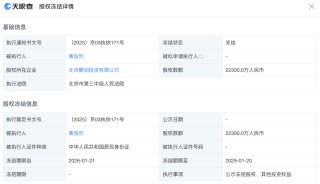 黄光裕2.23亿元股权被冻结，旗下国美转型五年未果