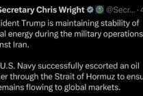 美国能源部长闹乌龙 白宫否认美军在霍尔木兹海峡护航油轮