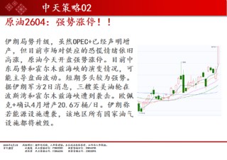 中天期货:白银继续向上 原油强势涨停