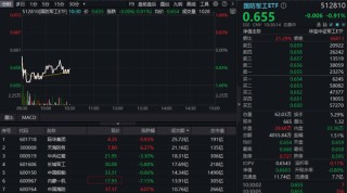 国防军工ETF继续调整，高标股领跌，10天8板长城军工下挫5%！国家战略引领，深海科技概念逆市走强