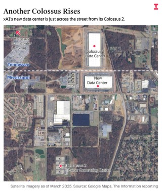 马斯克旗下xAI购置建筑，打造第三座超大型数据中心