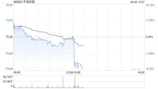 中电控股发布年度业绩 股东应占盈利104.68亿港元同比减少10.85%