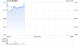 建滔集团盈喜后高开逾5% 预计年度纯利同比增超165%