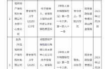 因给予投保人、被保险人保险合同约定以外的保险费回扣 恒邦财险两家支公司合计被罚36万元
