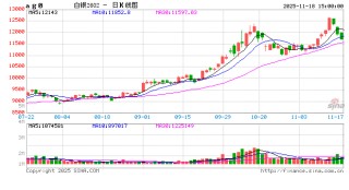 快讯|沪银主力合约日内跌超2.00%，现报11763.00元/千克