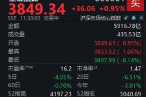 A股反弹略显分化，沪指半日涨0.95%