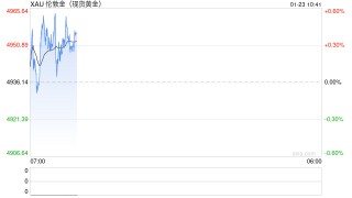 光大期货0123黄金点评：又是新高！现货黄金站上4900美元/盎司