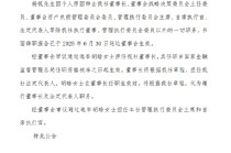 信美相互人寿：杨帆因个人原因辞任董事长 副董事长、总经理胡晗接任