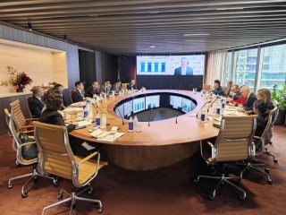 中国进出口银行董事长陈怀宇在澳大利亚开展工作调研