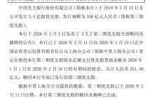 光大银行：第三期优先股全部赎回并摘牌