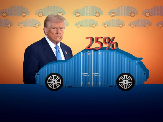 一周外盘头条|特朗普25%汽车关税来袭 外资集体唱多中国 纽约期金首破3100美元 “木头姐”坚定看多特斯拉  第1张