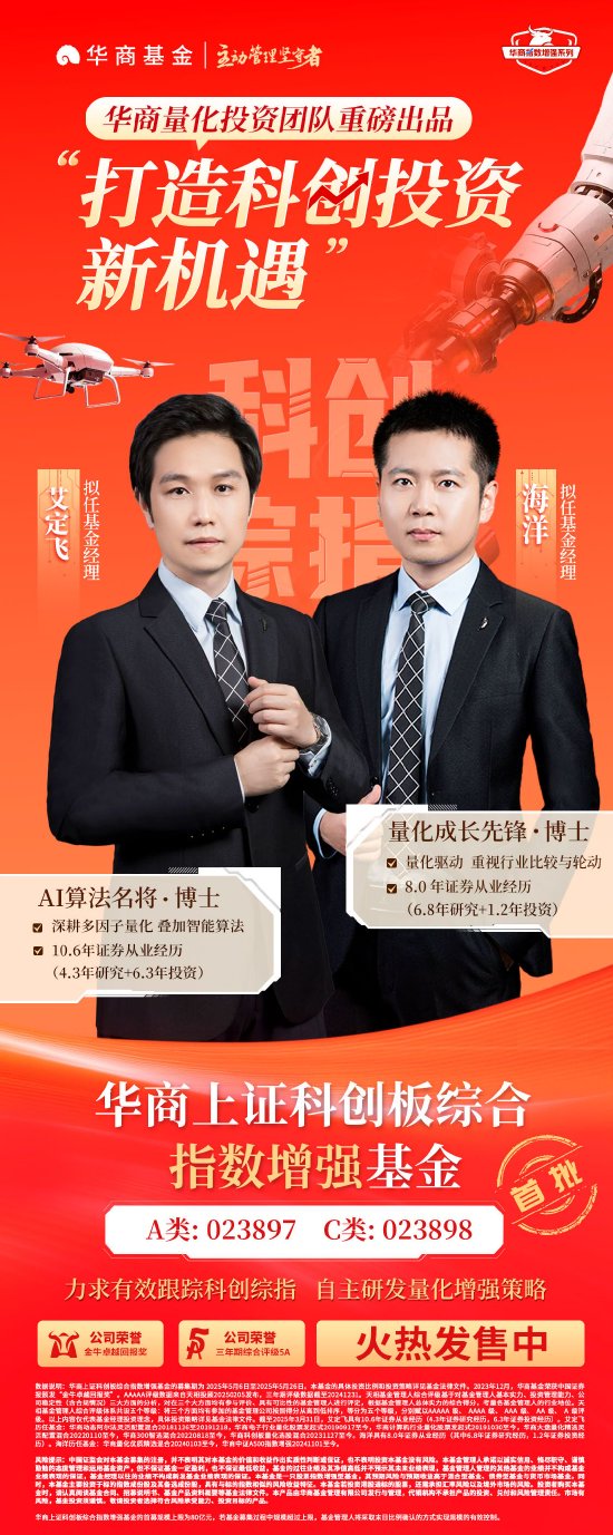 华商基金全新力作 华商上证科创板综合指数增强基金火热发售中  第3张