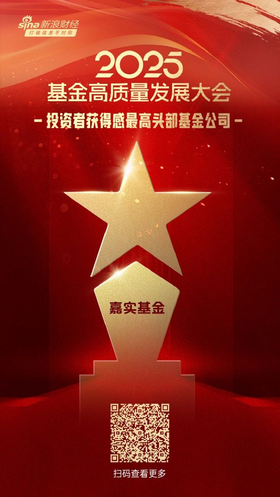 2025公募基金荣誉榜:嘉实基金获得最具影响力基金公司、科技含量最高基金公司等6项大奖 第2张 2025公募基金荣誉榜:嘉实基金获得最具影响力基金公司、科技含量最高基金公司等6项大奖 第2张