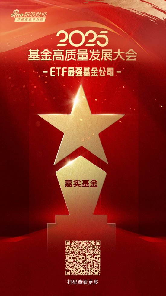 2025公募基金荣誉榜:嘉实基金获得最具影响力基金公司、科技含量最高基金公司等6项大奖 第3张 2025公募基金荣誉榜:嘉实基金获得最具影响力基金公司、科技含量最高基金公司等6项大奖 第3张