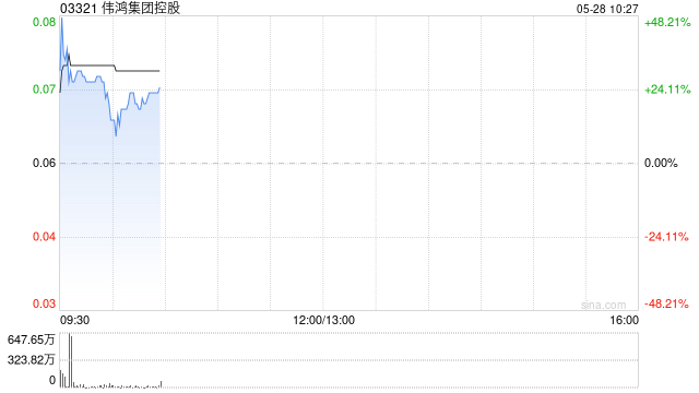 伟鸿集团控股将于5月28日上午起复牌  第1张