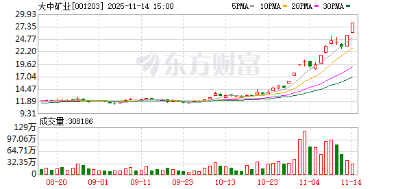 大中矿业:股票交易异常波动 第1张 大中矿业:股票交易异常波动 第1张