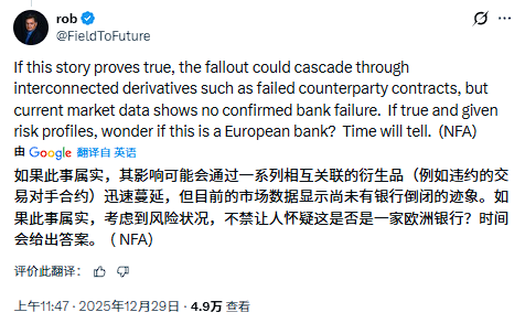 白银跳水，有大银行爆仓了？  第8张