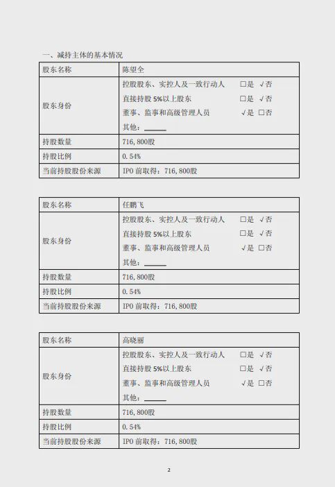 某跨界光伏胶膜上市公司3名董事拟减持不超48万股  第2张
