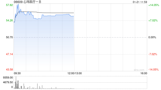 心玮医疗-B盘中涨超12% 预计2025年除税前利润约8000万元同比扭亏为盈  第1张