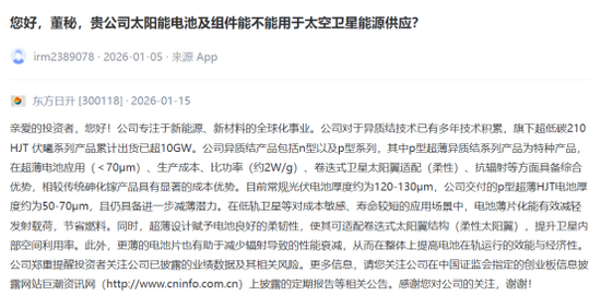 股价暴涨,订单成谜:太空光伏概念股究竟谁在“裸泳”? 第7张 股价暴涨,订单成谜:太空光伏概念股究竟谁在“裸泳”? 第7张