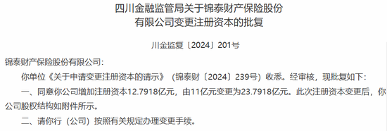 经年终落定!再增资、高管班子大整顿,保费破30亿,锦泰财险稳健之路可持续? 第3张 经年终落定!再增资、高管班子大整顿,保费破30亿,锦泰财险稳健之路可持续? 第3张