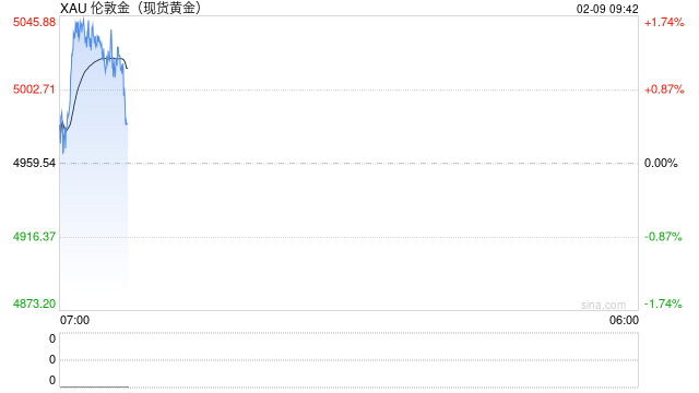 金价升至每盎司5000美元上方 抄底买家重返市场  第1张
